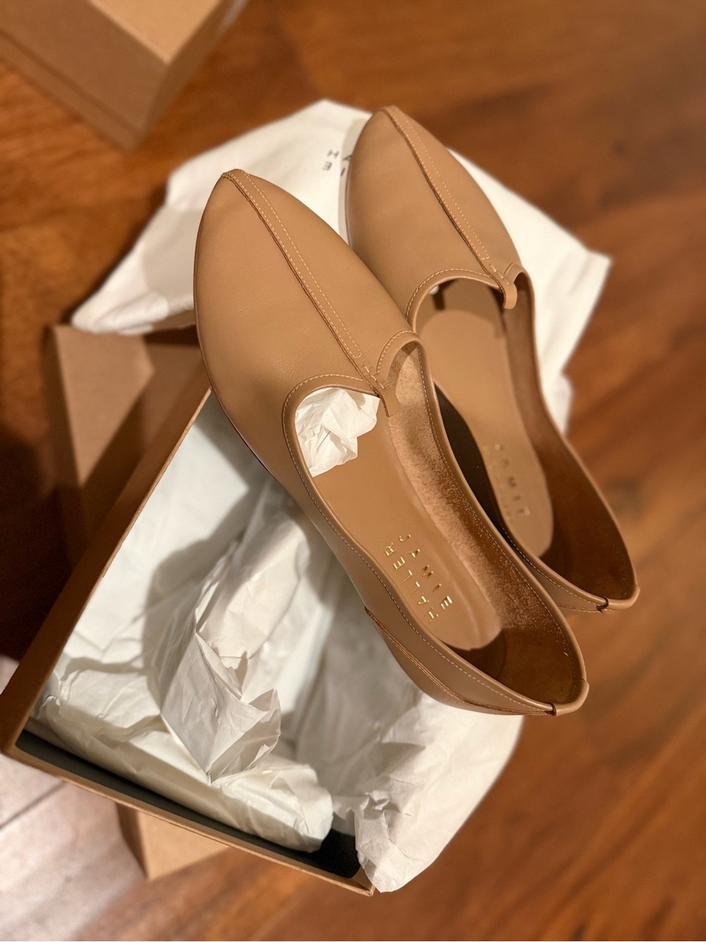 Jamie Haller The Jutti Slipper in Bare - Size 38 - Picture 6 of 10